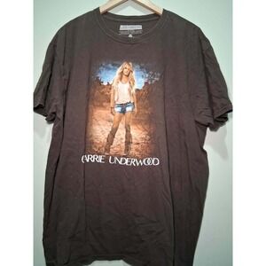 Carrie Underwood The Storyteller Tour T Shirt Brown XXL 2016 Concert Merch